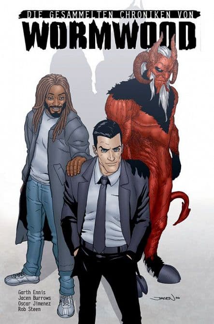 Cover Art for DIE GESAMMELTEN CHRONIKEN VON WORMWOOD ( HC )
