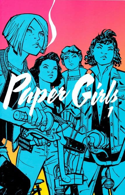 Cover Art for PAPER GIRLS ( ab 2017 )