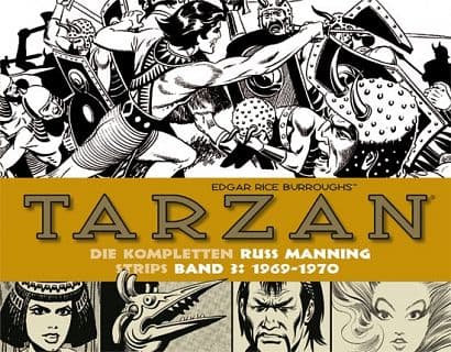 Cover Art for Tarzan: Die kompletten Russ Manning Strips