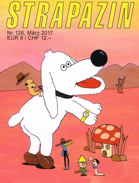 Cover Art for STRAPAZIN-Das Comicmagazin