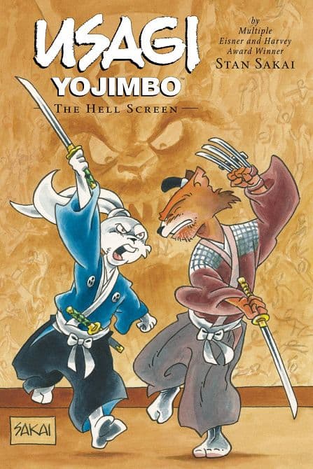 Cover Art for USAGI YOJIMBO LTD ED HC VOL 31 HELL SCREEN