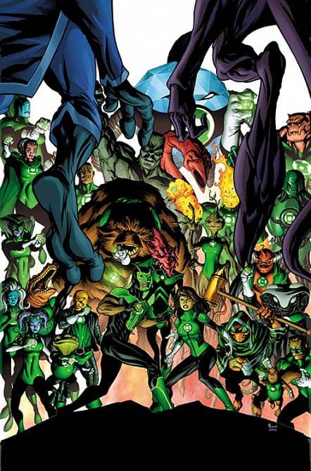 Cover Art for GREEN LANTERNS