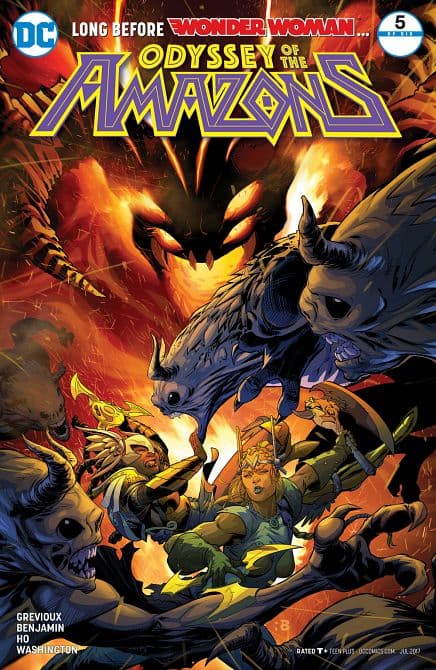 Cover Art for ODYSSEY OF THE AMAZONS