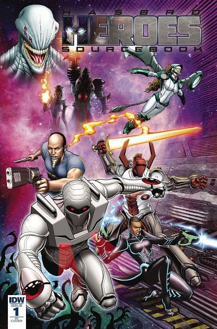Cover Art for HASBRO HEROES SOURCEBOOK