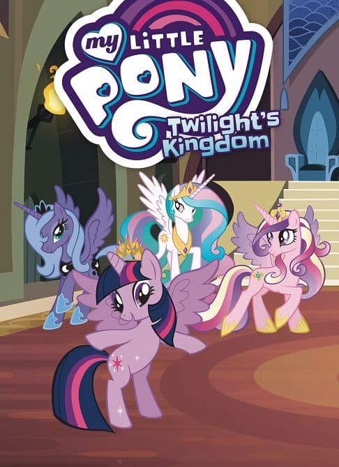 Cover Art for MY LITTLE PONY TWILIGHT KINGDOM TP