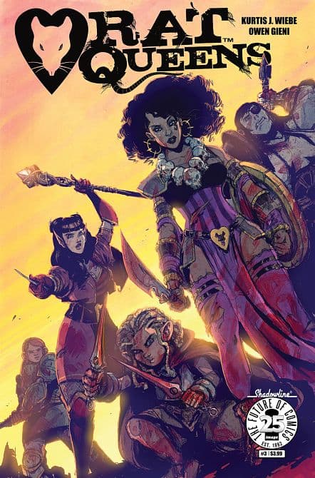 Cover Art for RAT QUEENS