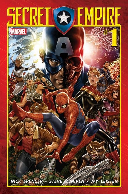 Cover Art for SECRET EMPIRE