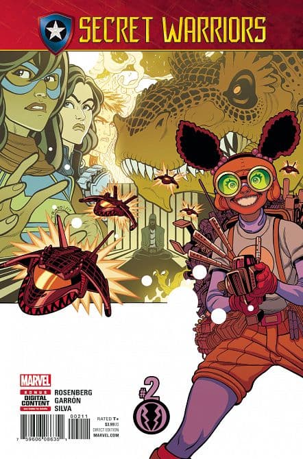 Cover Art for SECRET WARRIORS