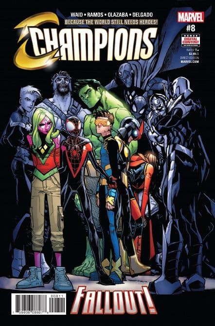 Cover Art for CHAMPIONS ( 2016-2018 )