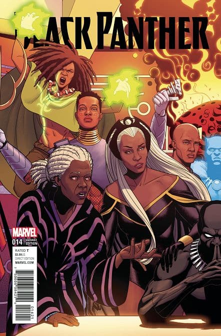 Cover Art for BLACK PANTHER ( 2016-2018 )