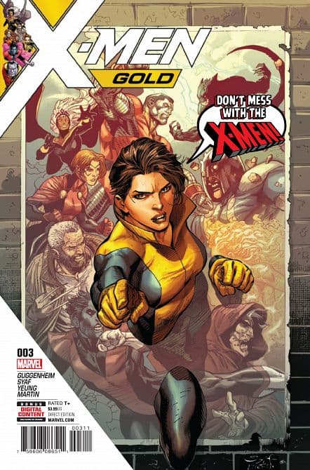 Cover Art for X-MEN GOLD