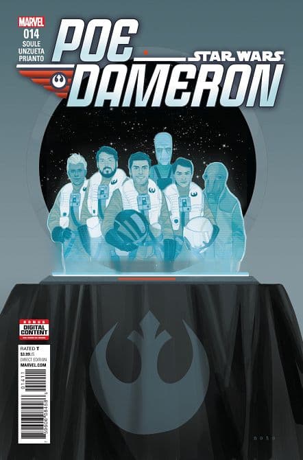 Cover Art for STAR WARS POE DAMERON