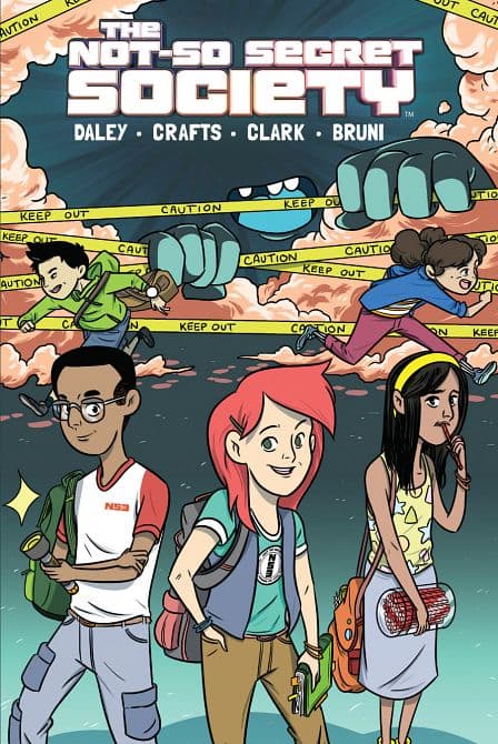 Cover Art for NOT SO SECRET SOCIETY ORIGINAL GN