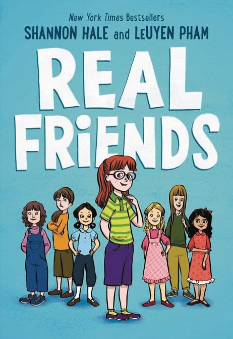 Cover Art for REAL FRIENDS HC GN