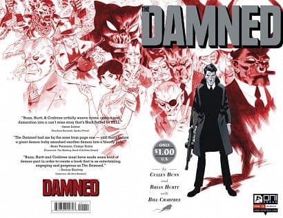 Cover Art for DAMNED