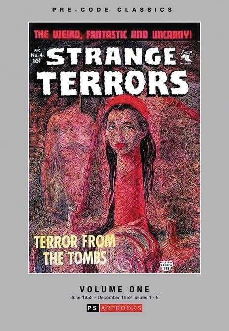 Cover Art for PRE CODE CLASSICS STRANGE TERRORS HC
