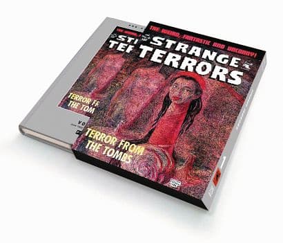 Cover Art for PRE CODE CLASSICS STRANGE TERRORS SLIPCASE ED HC