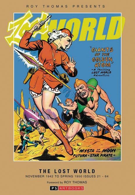 Cover Art for ROY THOMAS PRESENTS LOST WORLD HC