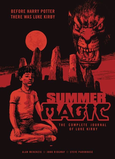 Cover Art for SUMMER MAGIC COMP JOURNAL OF LUKE KIRBY GN