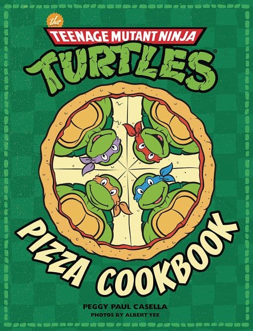 Cover Art for TMNT OFFICIAL PIZZA COOKBOOK HC