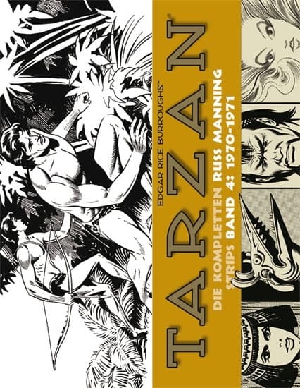 Cover Art for Tarzan: Die kompletten Russ Manning Strips