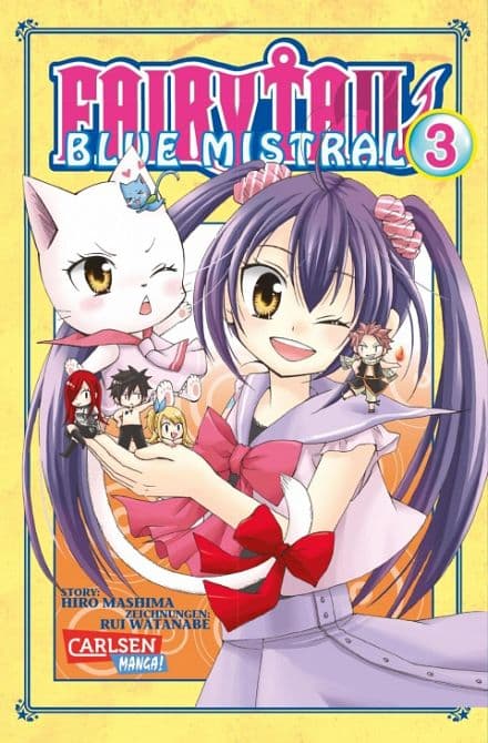 Cover Art for FAIRY TAIL-BLUE MISTRAL