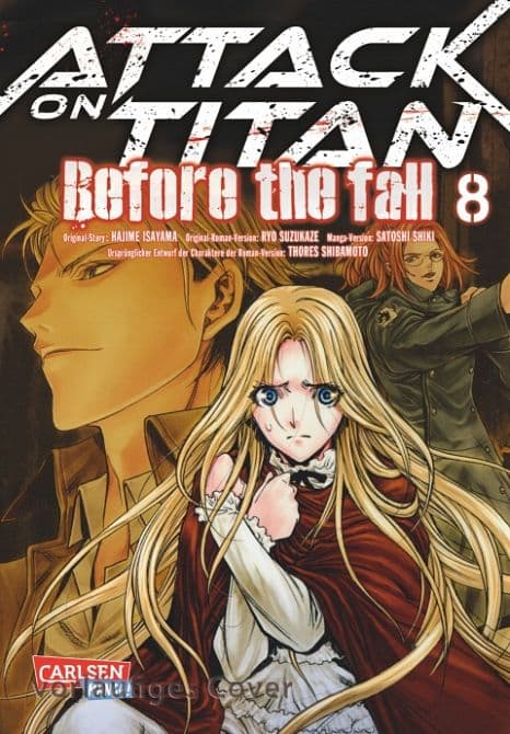 Cover Art for ATTACK ON TITAN-BEFORE THE FALL