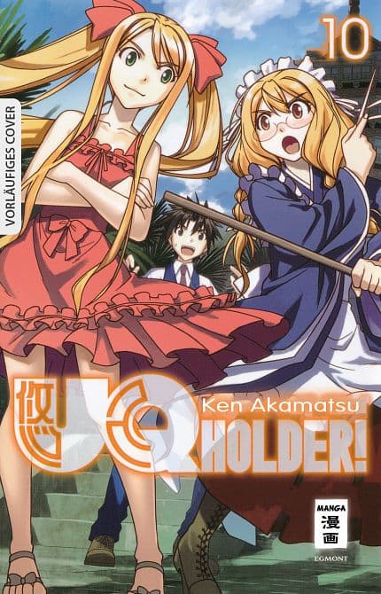Cover Art for UQ HOLDER!