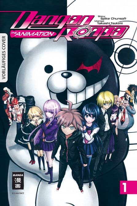 Cover Art for DANGANronpa-the animation