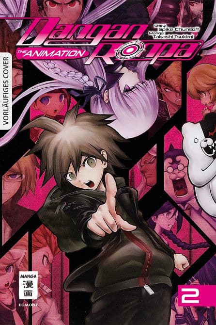 Cover Art for DANGANronpa-the animation