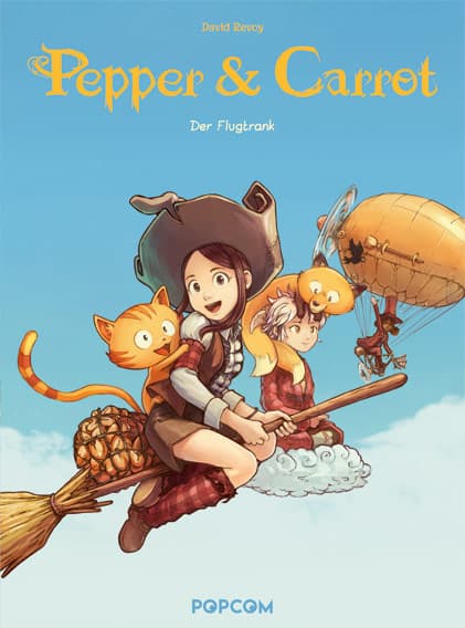 Cover Art for PEPPER & CARROT