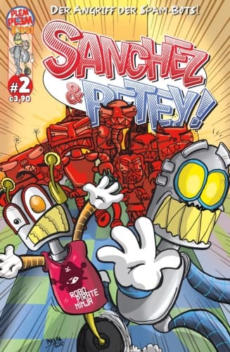 Cover Art for Sanchez & Petey