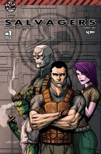 Cover Art for SALVAGERS