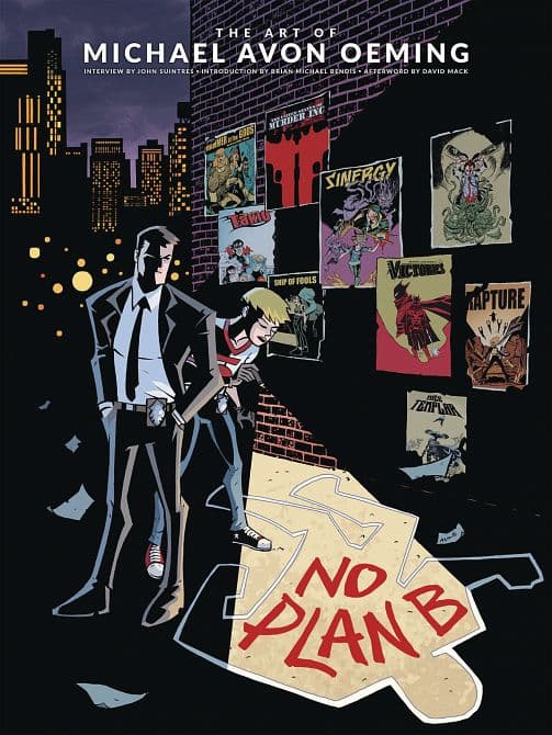 Cover Art for NO PLAN B ART OF MICHAEL AVON HC