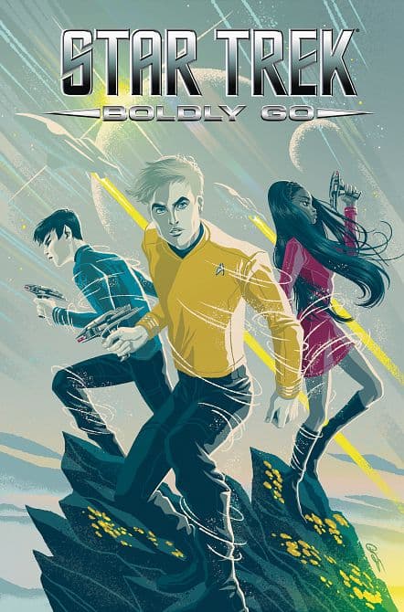 Cover Art for STAR TREK BOLDLY GO TP VOL 01