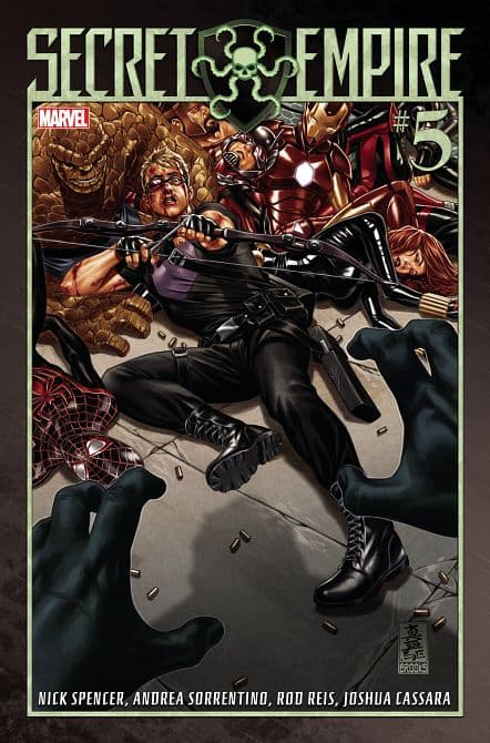 Cover Art for SECRET EMPIRE