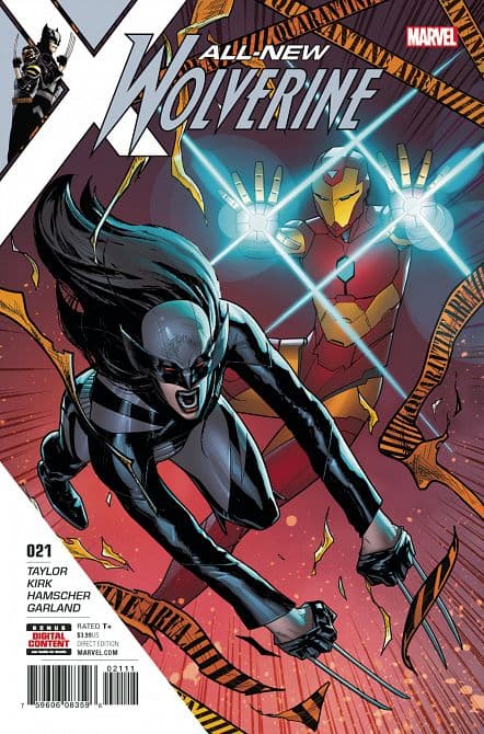 Cover Art for ALL NEW WOLVERINE