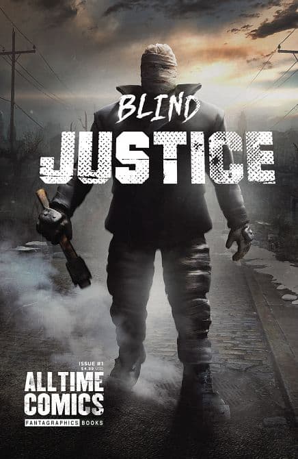 Cover Art for ALL TIME COMICS BLIND JUSTICE