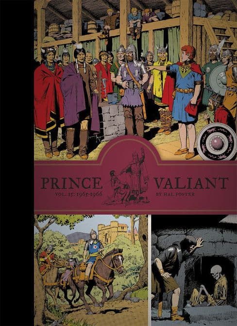 Cover Art for PRINCE VALIANT HC VOL 15 1965-1966