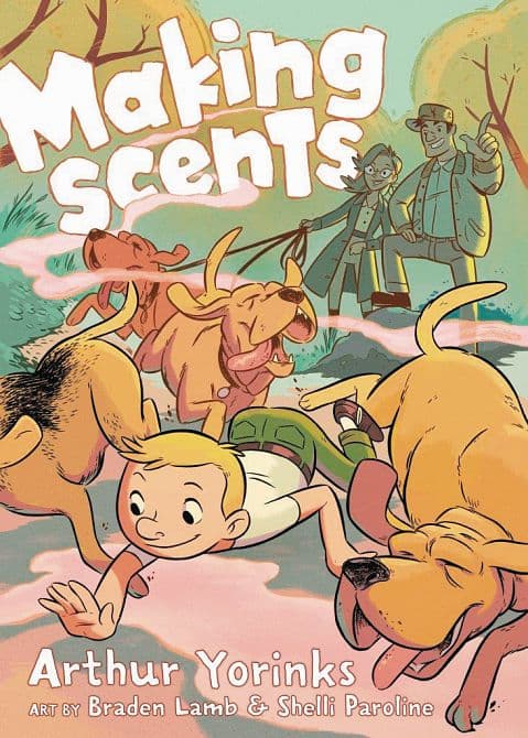 Cover Art for MAKING SCENTS GN