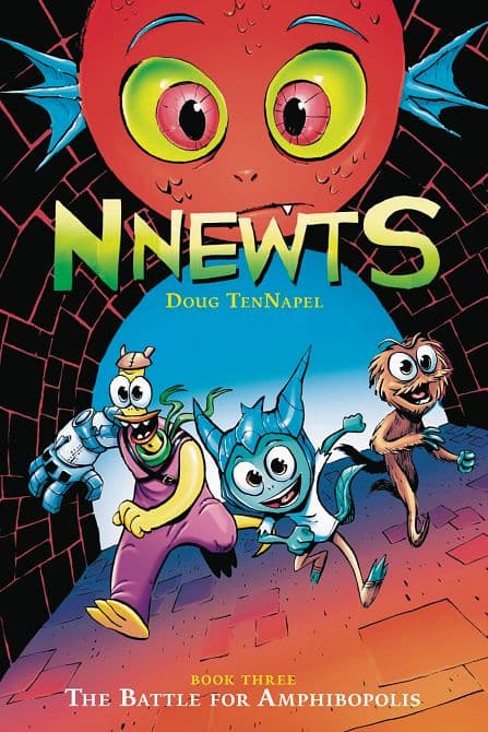 Cover Art for NNEWTS HC GN VOL 03 BATTLE FOR AMPHIBOPOLIS