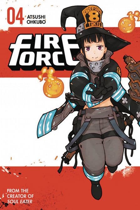 Cover Art for FIRE FORCE GN VOL 04