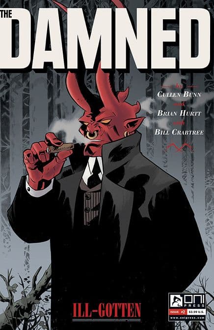 Cover Art for DAMNED