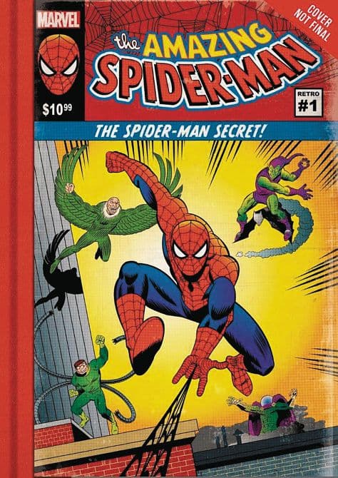 AMAZING SPIDER-MAN SPIDER-MAN SECRET HC