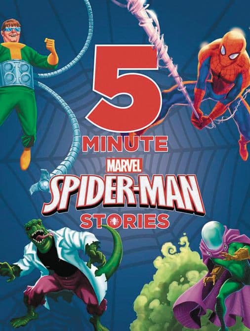 Cover Art for 5 MINUTE SPIDER-MAN STORIES HC