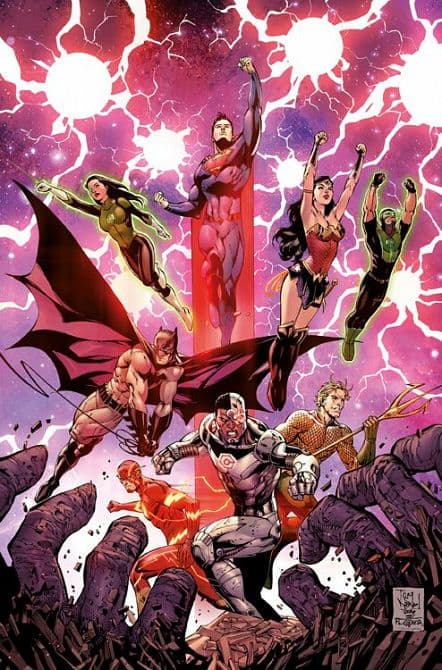 Cover Art for JUSTICE LEAGUE ( REBIRTH )