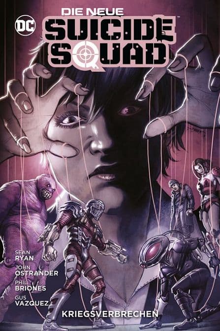 Cover Art for DIE NEUE SUICIDE SQUAD PAPERBACK ( HC )