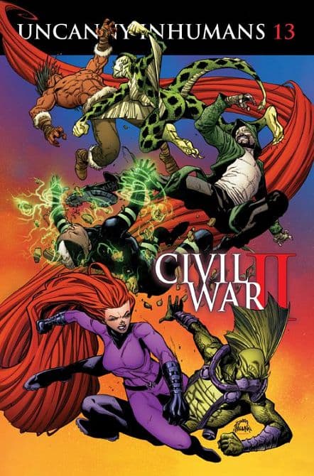 UNCANNY INHUMANS ( ab 2016 )