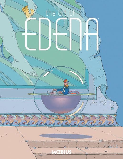 Cover Art for MOEBIUS LIBRARY ART OF EDENA HC