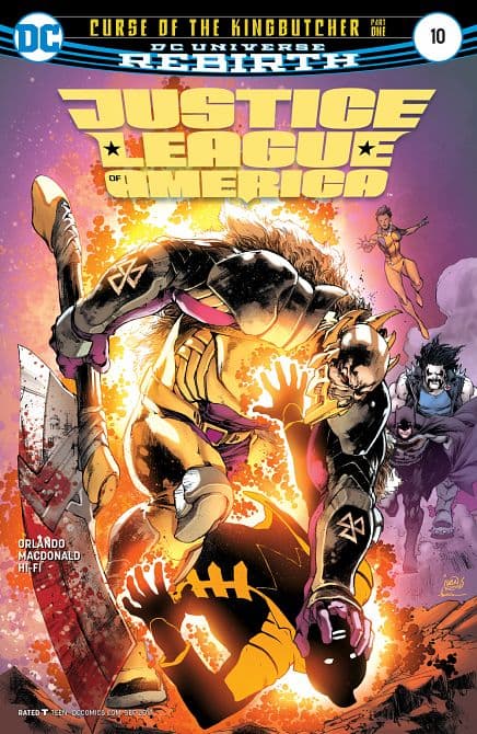 Cover Art for JUSTICE LEAGUE OF AMERICA